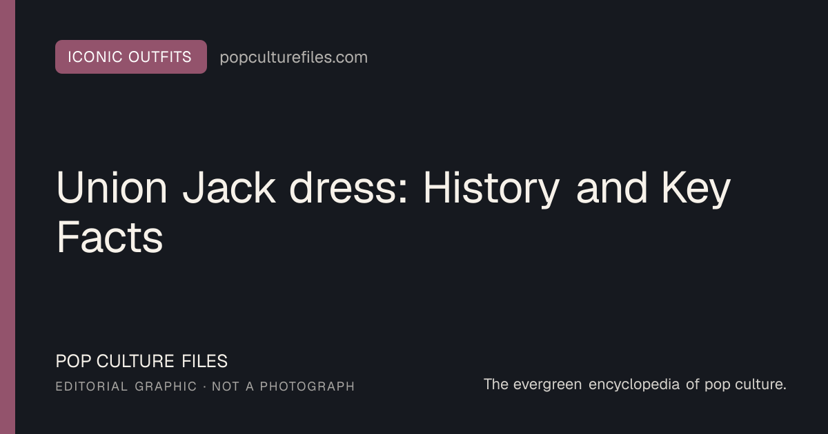 Editorial graphic for: Union Jack dress: History and Key Facts