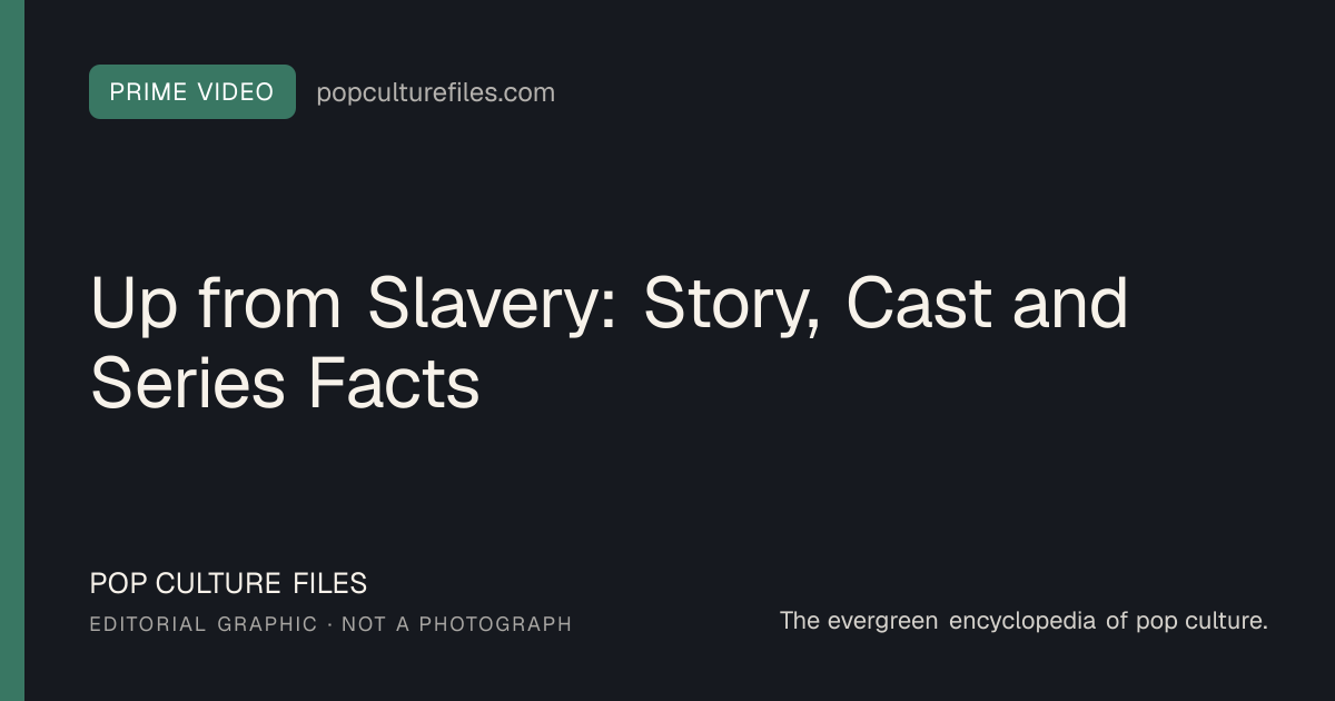 Editorial graphic for: Up from Slavery: Story, Cast and Series Facts