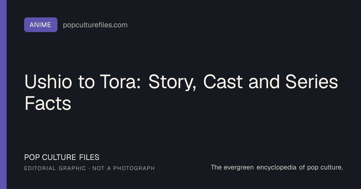 Editorial graphic for: Ushio to Tora: Story, Cast and Series Facts
