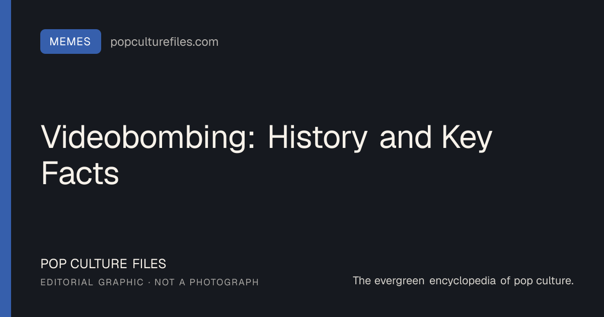 Editorial graphic for: Videobombing: History and Key Facts