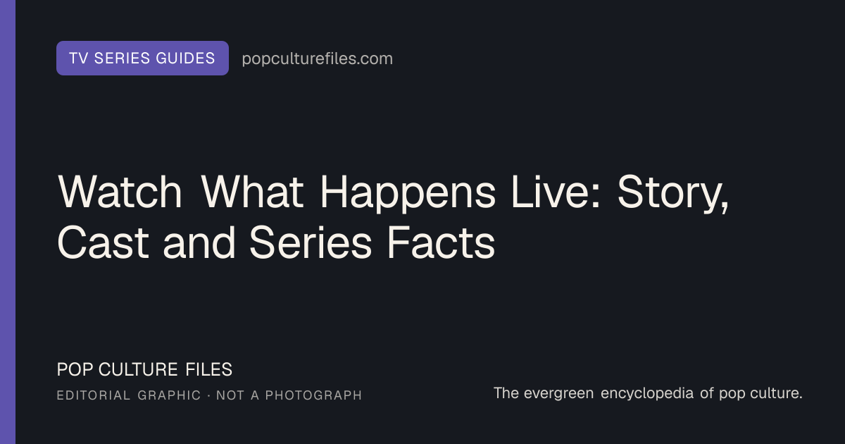 Editorial graphic for: Watch What Happens Live: Story, Cast and Series Facts