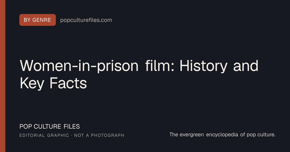 Editorial graphic for: Women-in-prison film: History and Key Facts