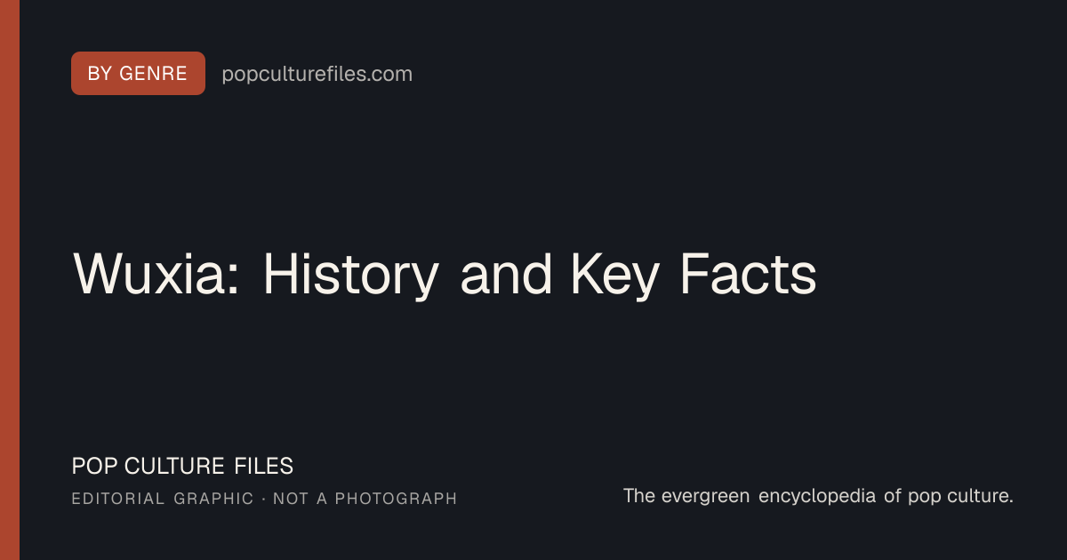 Editorial graphic for: Wuxia: History and Key Facts