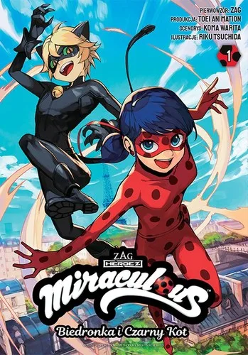 ミラキュラス レディバグ&シャノワール (1) [Mirakyurasu book cover