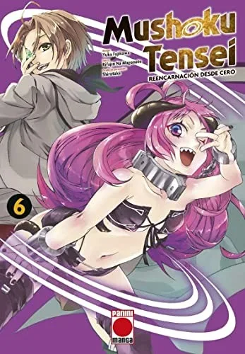 無職転生 ~異世界行ったら本気だす~ 6 (manga) book cover