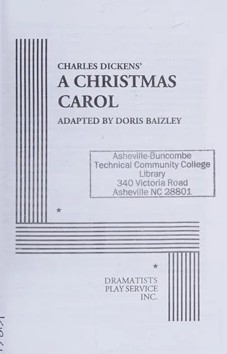 A Christmas Carol book cover