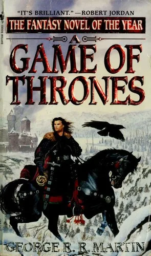 A Game of Thrones book cover