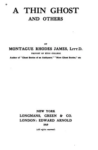 A thin ghost and others book cover