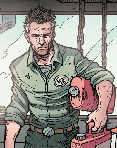 Aaron Rayner comic character