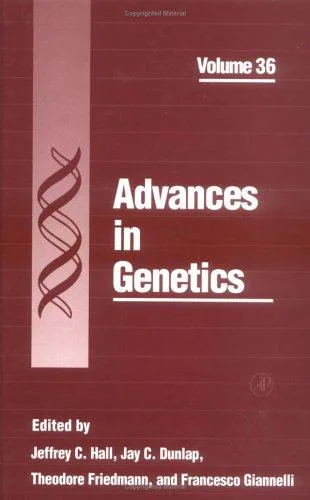 Advances in genetics book cover