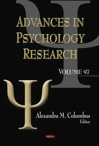 Advances in Psychology Research book cover