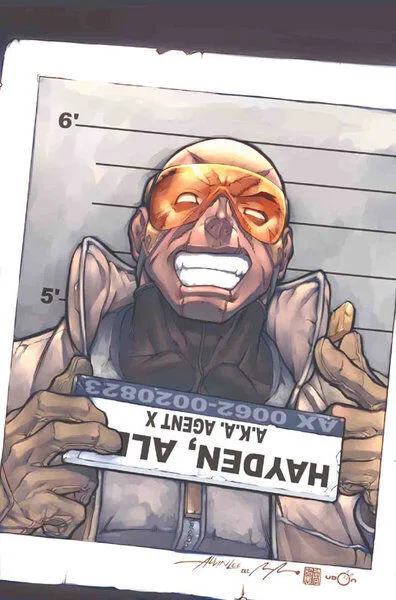 Agent-X comic character