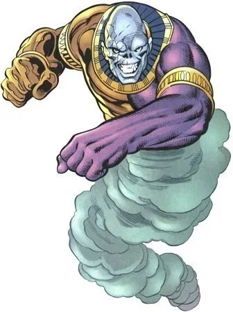 Ahk-ton comic character