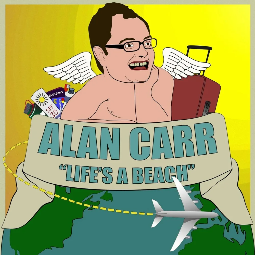 Alan Carr's 'Life's a Beach' podcast cover art