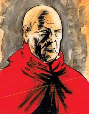 Aleister Crowley comic character