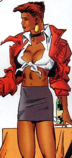 Amanda Spence comic character