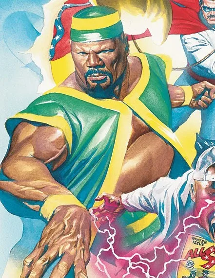 Amazing-Man (Clay) comic character