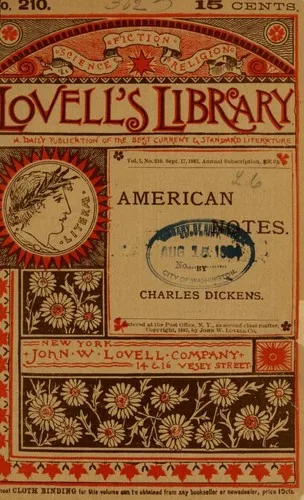 American notes book cover