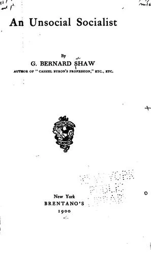 An Unsocial Socialist book cover