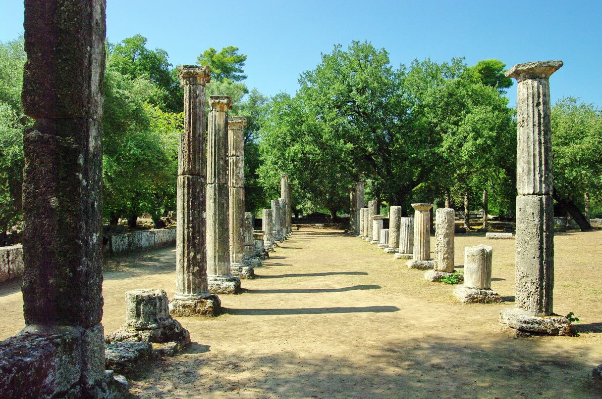 Ancient Olympic Games reference image
