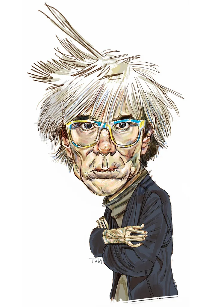 Andy Warhol comic character