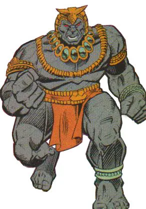 Angkor comic character