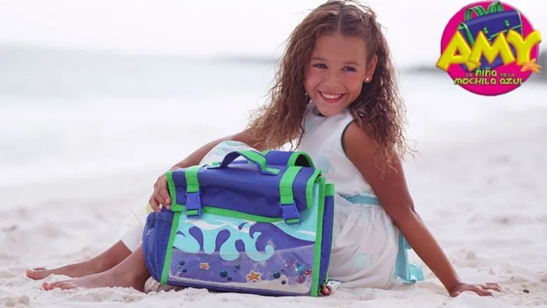 Amy, la niña de la mochila azul poster