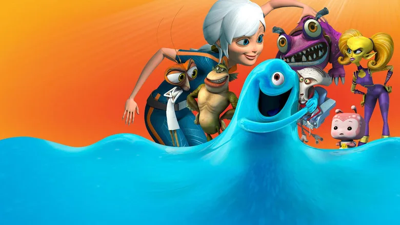 Monsters vs. Aliens poster