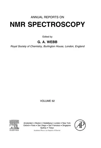 Annual reports on NMR spectroscopy book cover