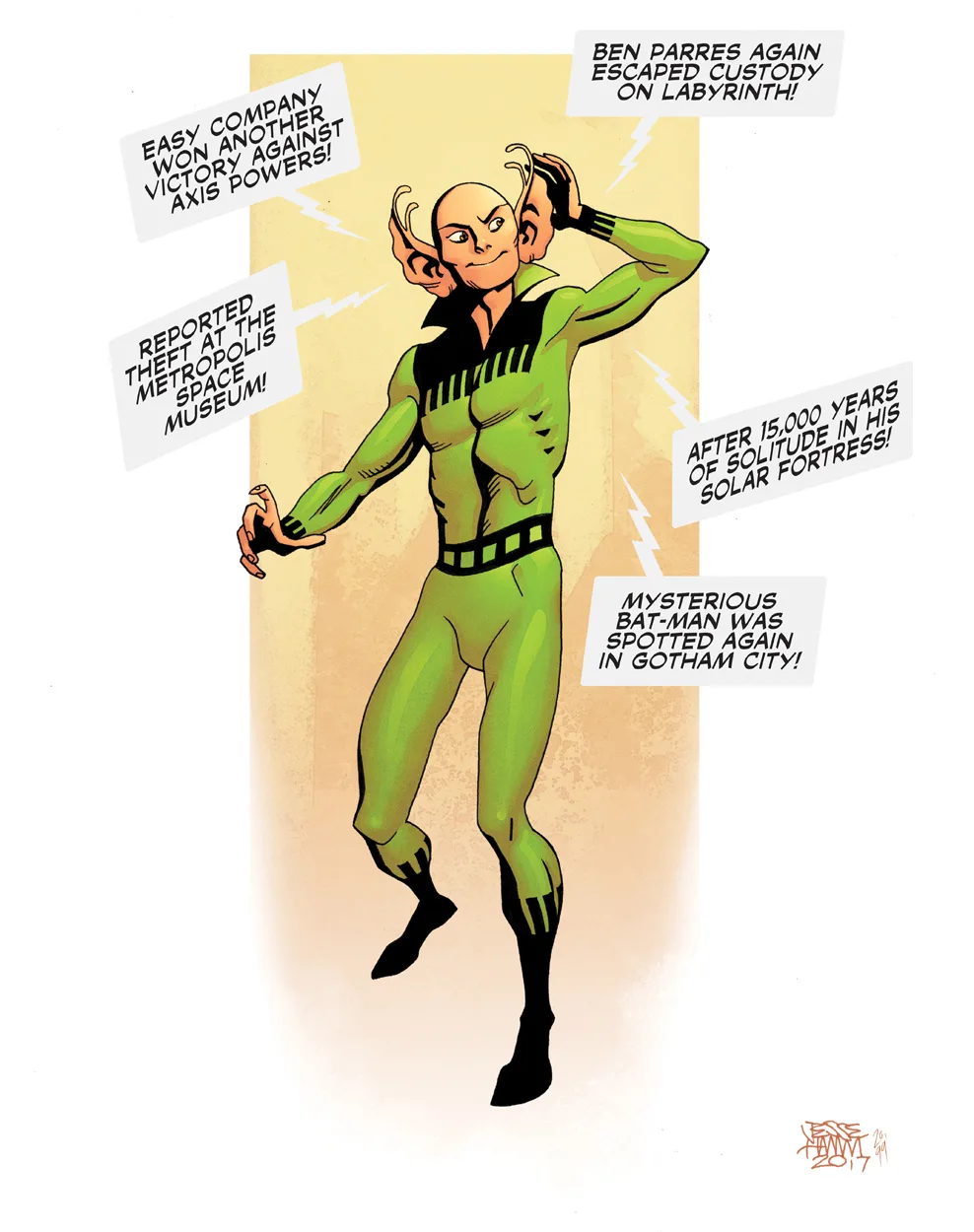 Antennae Lad comic character