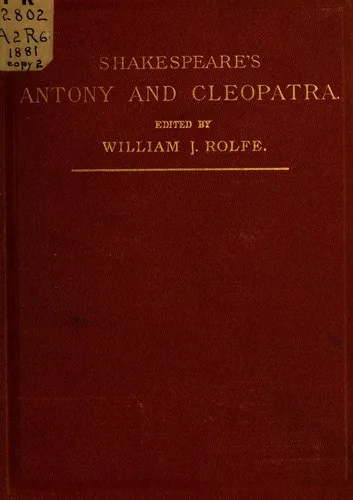 Antony and Cleopatra book cover