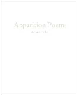 Apparition Poems book cover