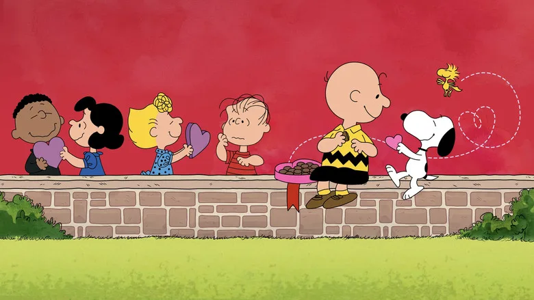 Be My Valentine, Charlie Brown poster