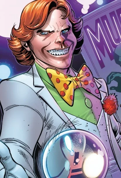 Arcade comic character