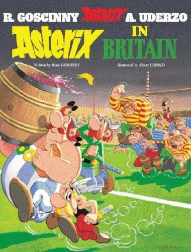 Astérix chez les Bretons book cover