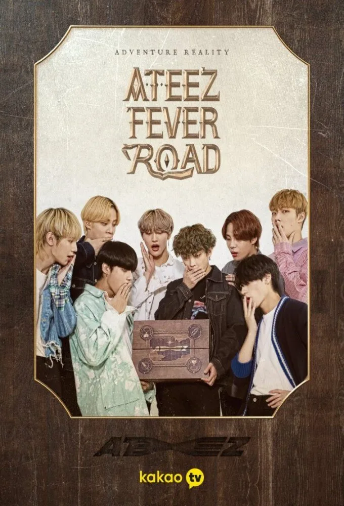 ATEEZ Fever Road poster