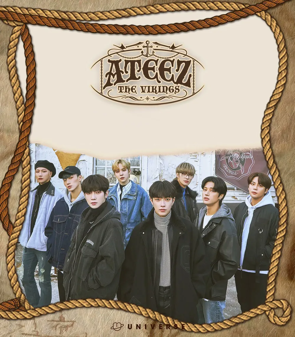 ATEEZ The Vikings poster