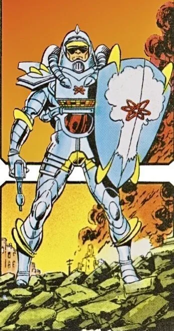 Atomic Knight comic character