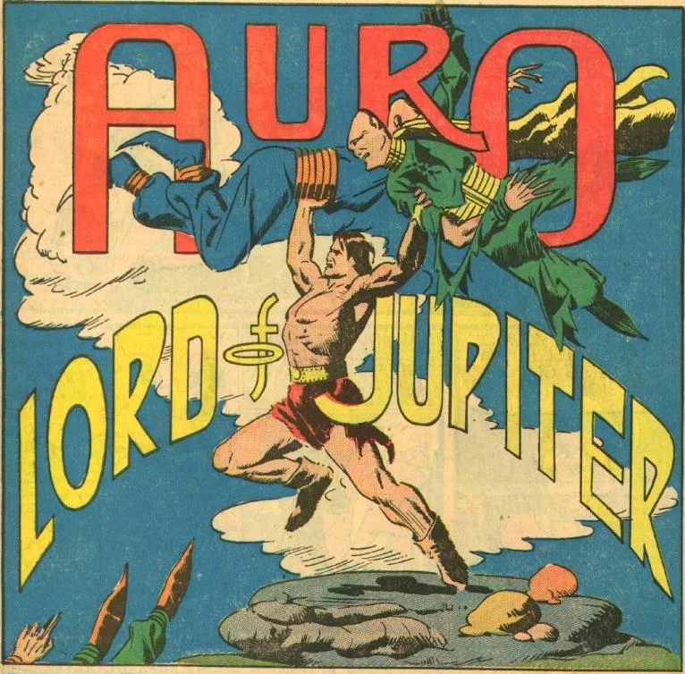Auro comic character