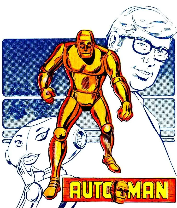 Automan comic character