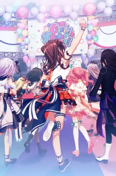 BanG Dream! 5th Anniversary Animation: CiRCLE Thanks Party! anime artwork