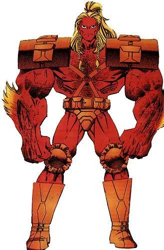 Barbaric comic character
