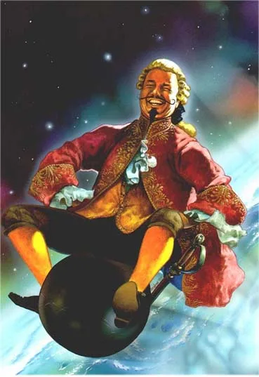 Baron Münchhausen comic character