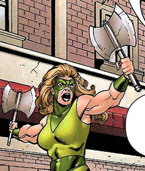 Battleaxe comic character