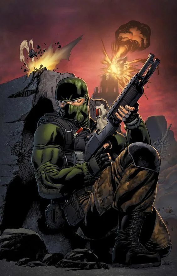 Beachhead comic character
