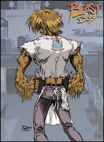 Beast Boy comic character