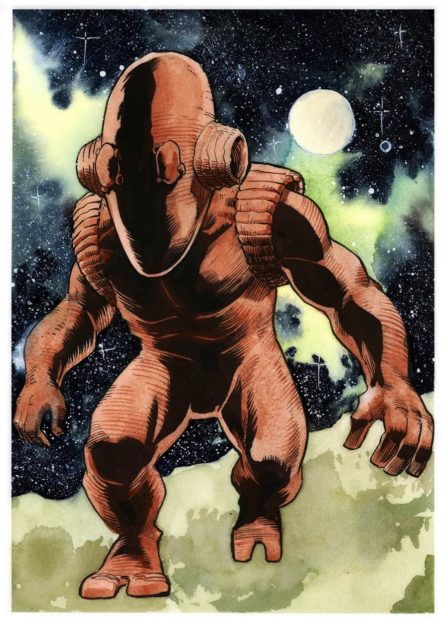 Bertron comic character
