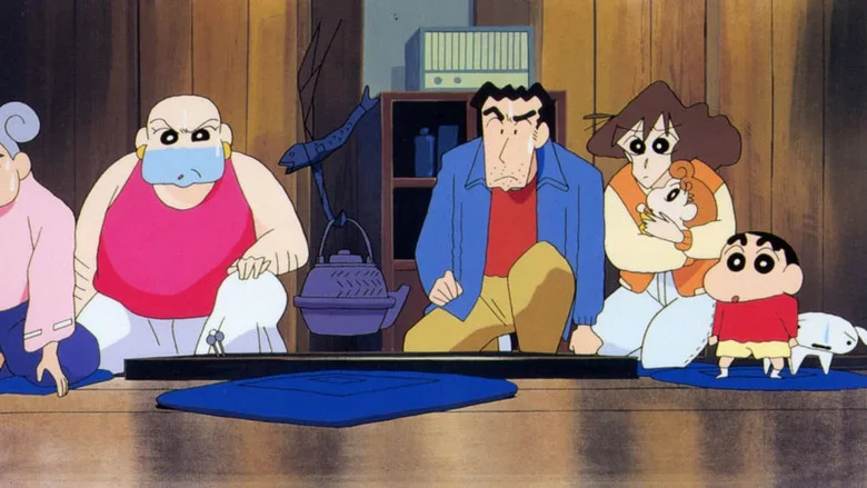 Crayon Shin-chan: Pursuit of the Balls of Darkness poster