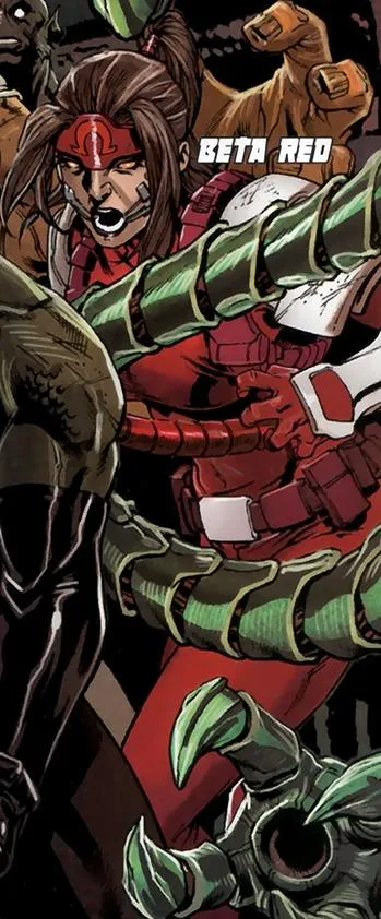 Beta Red comic character