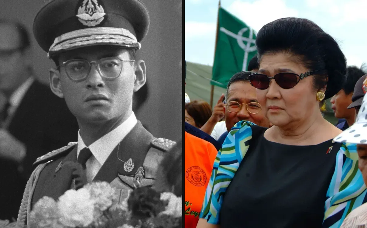 Bhumibol Adulyadej vs Imelda Marcos net worth